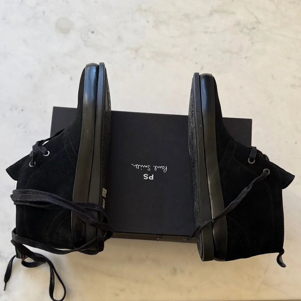 Paul Smith Black Chukka Boots